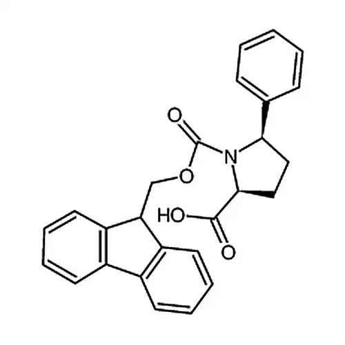 N-芴メチル酸素羰基-(2S,5R)-5-フェニルピロールアルカン-2-羧酸