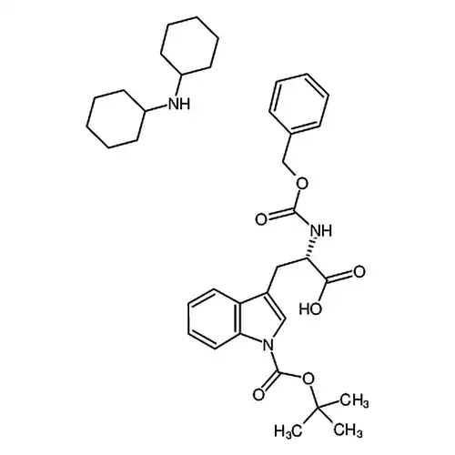 N-苄산소羰基-1-Boc-L-色氨산二环헥실基铵염