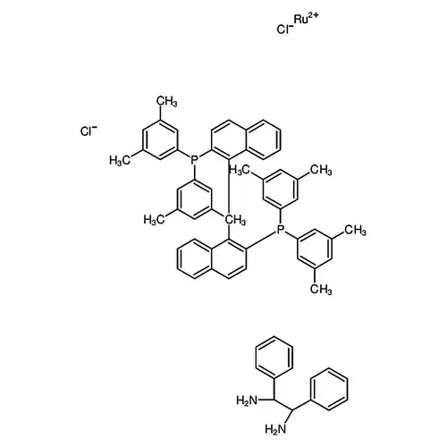 二염화[(S)-2,2'-双[二(3,5-자일렌基)膦]-1,1'-联萘基][(S,S)-1,2-二벤젠에틸렌基二아민]钌(II)