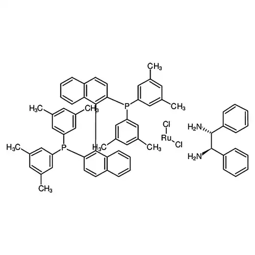 二塩化[(S)-2,2'-双[二(3,5-キシレン基)膦]-1,1'-联萘基][(R,R)-1,2-二ベンゼンエチレン基二アミン]钌(II)