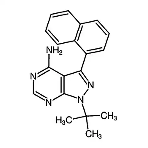 1-(tert-Butyl)-3-(naphthalen-1-yl)-1H-pyrazolo[3,4-d]pyrimidin-4-amine