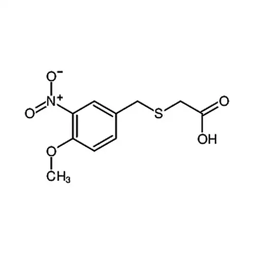 4-メチル酸素基-3-ニトロ苄硫黄基酢酸