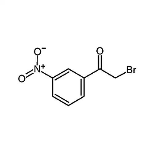 2-Bromo-3′-nitroacetophenone