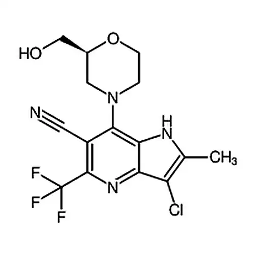 (S)-3-塩素-7-(2-(羟メチル)吗啉)-2-メチル-5-(三フッ素メチル)-1H-ピロール并[3,2-b]ピリジン-6-腈
