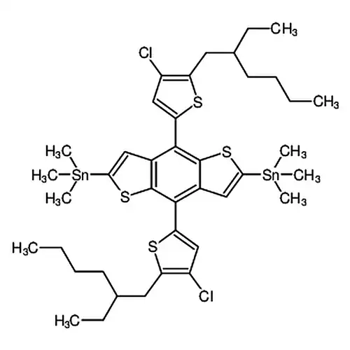 (4，8-二(4-хлора-5-(2-этилгексил基)тиофен-2-基)бензол并[1，2-b:4，5-b']二тиофен-2，6-二基)双三метилолова