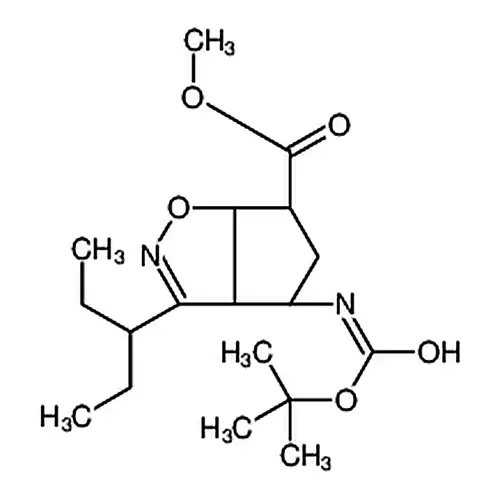 (3aR,4R,6S,6aS)-4-[叔бутилкислорода羰基амино]-3-(1-этилпропил基)-3a,5,6,6a-四водорода-4H-环пентил并[d]异恶唑-6-羧кислотаметилэфир