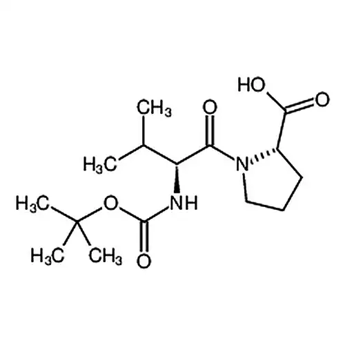 N-[(1,1-디메틸에틸산소基)羰基]-L-缬氨酰-L-脯氨산
