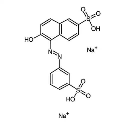 2-Naphthalenesulfonicacid, 6-hydroxy-5-[2-(3-sulfophenyl)diazenyl]-, sodium salt (1:2)