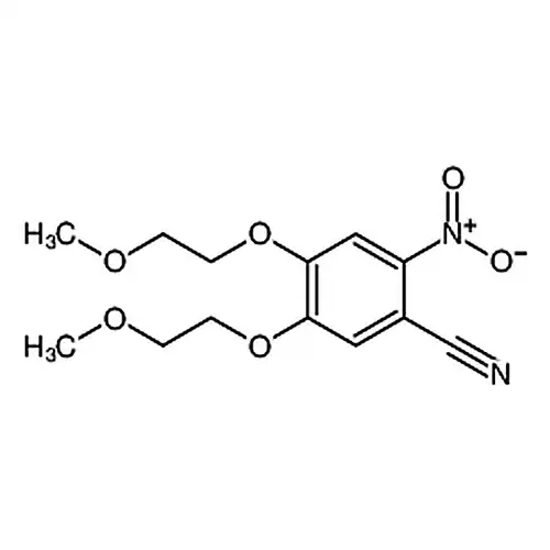 4,5-双(2-メチル酸素基エチル酸素基)-2-ニトロベンゼンメチル腈