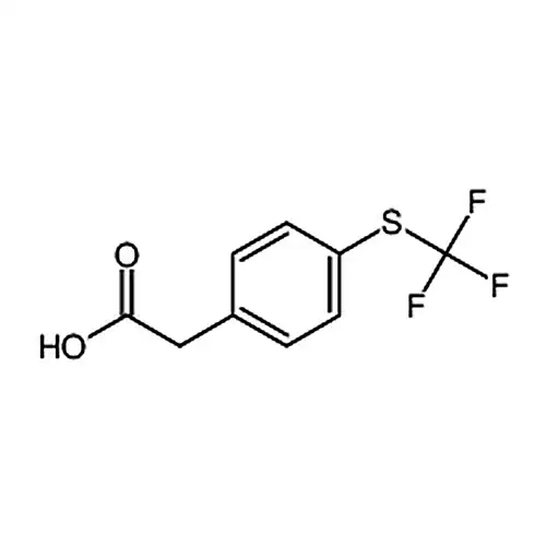 2-(4-((Trifluoromethyl)thio)phenyl)acetic acid