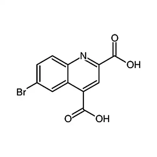 6-臭素キノリン-2，4-二羧酸