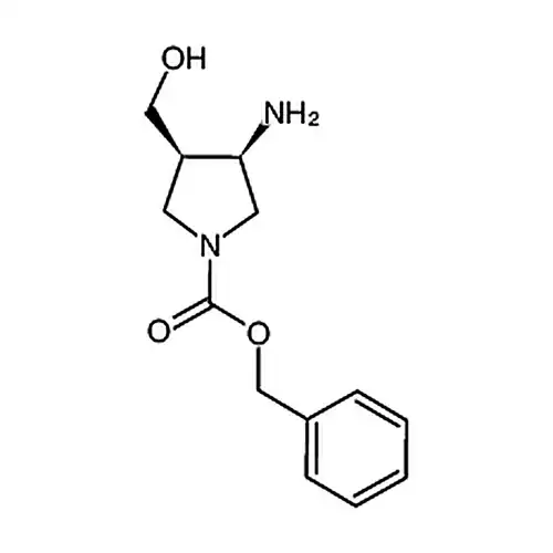 顺式-3-氨在-4-(ヒドロキシメチル)-1-ピロール啉羧酸苄エステル