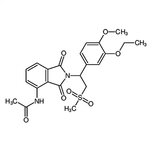(R，S)-2-[1-(3-에틸산소基-4-메틸산소基페닐)-2-메틸磺酰基에틸]-4-아세틸아미노异인돌啉-1
