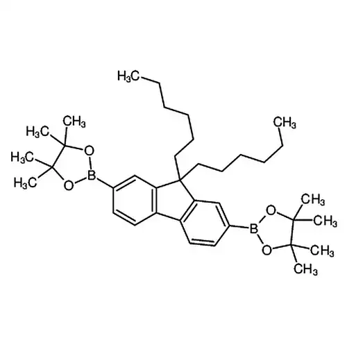 2-[9，9-dihexyl-7-(4，4，5，5-tetramethyl-1，3，2-dioxaborolan-2-yl)fluoren-2-yl]-4，4，5，5-tetramethyl-1，3，2-dioxaborolane