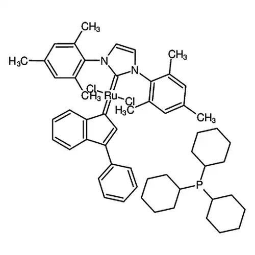 (1,3-二均三톨루엔基-1,3-二수소-2H-이미다졸-2-亚基)(3-페닐-1H-茚-1-亚基)(三环헥실基-l5-膦基)염화钌(VII)