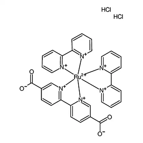双(2，2'-联피리딘-κN1，κN1')[[2，2'-联피리딘]-5，5'-二카르복시(2-)-κN1，κN1']二염산염