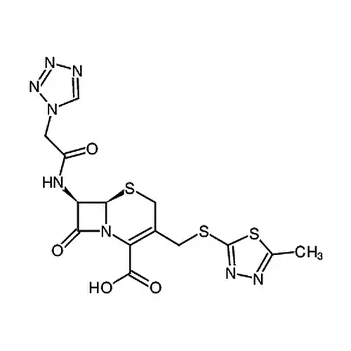 (6R,7R)-7-(2-(1H-四唑-1-基)에틸아미드)-3-(((5-메틸-1,3,4-噻二唑-2-基)황基)메틸)-8-산소代-5-황杂-1-질소杂双环[4.2.0]옥틸-2-엔-2-羧산