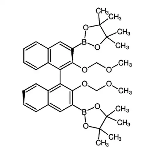 (R)-2，2'-双(メチル酸素基メチル酸素基)-1，1'-联萘-3，3'-二ホウ酸频哪アルコールエステル