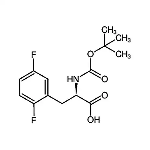 (R)-2-((叔-부틸산소羰基)아미노)-3-(2，5-二불소페닐)프로피온산
