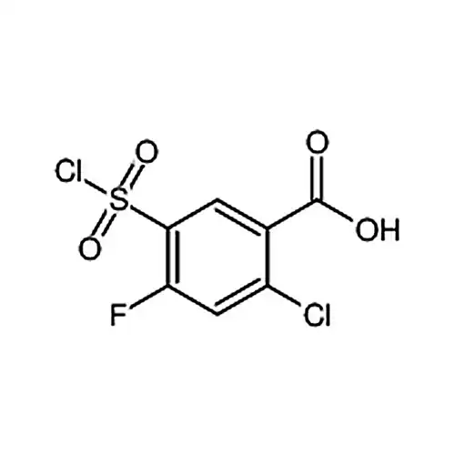 2-塩素-5-塩素磺酰-4-フッ素ベンゼンギ酸