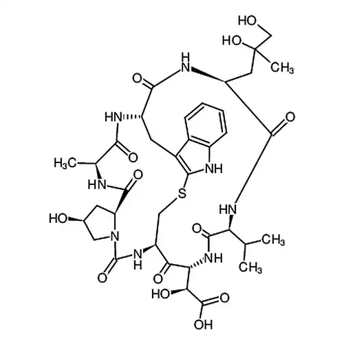 Phallacidin from Amanita phalloides