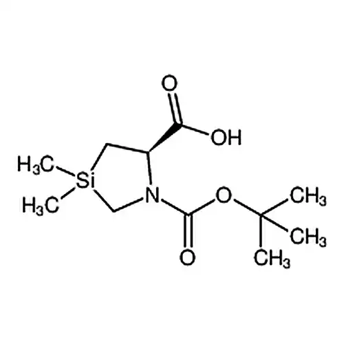 (R)-1-(tert-Butoxycarbonyl)-3,3-dimethyl-1,3-azasilolidine-5-carboxylic acid