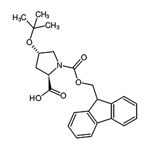 (2R,4S)-1-(((9H-芴-9-基)метилкислорода基)羰基)-4-(叔бутилкислорода基)пирролалкан-2-羧кислота
