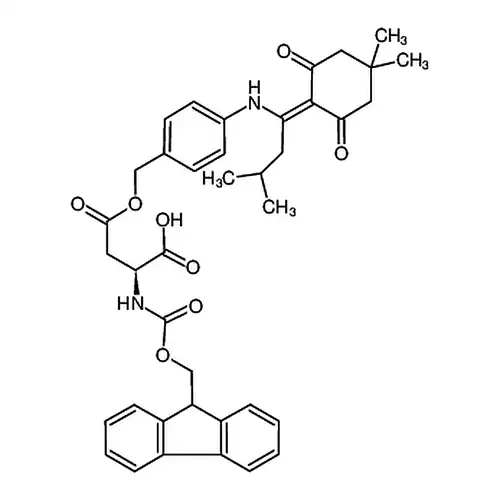 N-芴метилкислорода羰基-L-天冬氨кислота 4-[[4-[[1-(4,4-диметил-2,6-二кислорода代环гексил亚基)-3-метилбутил基]амино]фенил]метил]эфир