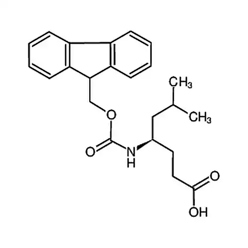 (R)-4-((((9H-Fluoren-9-yl)methoxy)carbonyl)amino)-6-methylheptanoic acid