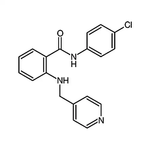 N-(4-хлорафенил)-2-((피리딘-4-基метил)амино)бензоиламин