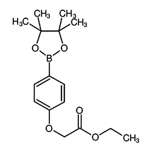 2-(4-(4,4,5,5-四메틸-1,3,2-二산소붕소杂环펜틸알칸-2-基)벤젠산소基)아세트산에틸에스테르