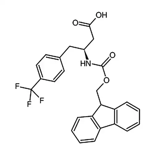 (S)-3-((((9H-芴-9-基)메틸산소基)羰基)아미노)-4-(4-(三불소메틸)페닐)낙산