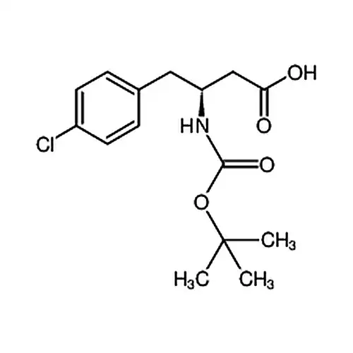 Boc-(S)-3-амино-4-(4-хлорафенил)масляная кислота