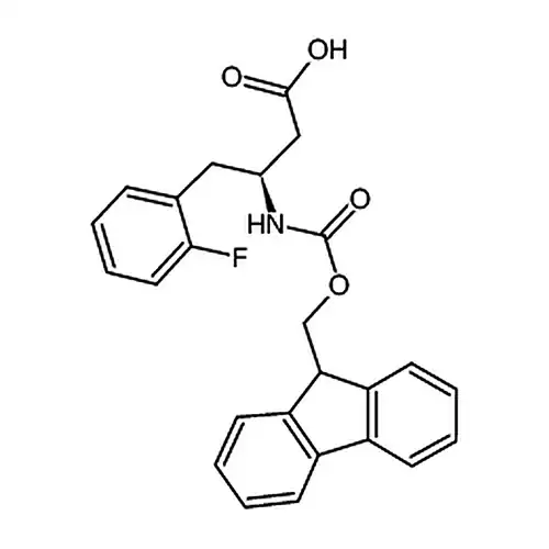 (S)-3-((((9H-芴-9-基)метилкислорода基)羰基)амино)-4-(2-фторафенил)масляная кислота