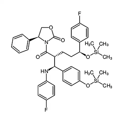 3-[(2R,5S)-5-(4-фторафенил)-2-[(S)-[(4-фторафенил(амино)]][4-(三метилкремния)кислорода]фенил]метил]-1-кислорода代-5-[(三метилкремния)кислорода]фенил]-4-фенил-(4S)-2-恶唑алканкетон