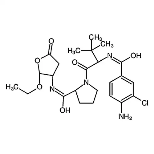 N-(4-アミノ-3-塩素ベンゾイル基)-3-メチル-L-缬氨酰-N-[(2R,3S)-2-エチル酸素基四水素-5-酸素代-3-フラン基]-L-脯氨アミド