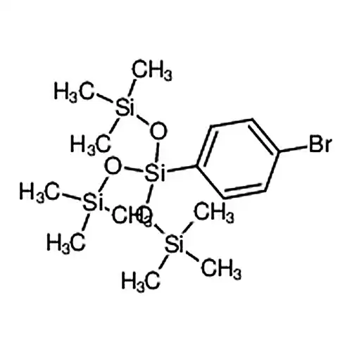 3-(4-Bromophenyl)-1,1,1,5,5,5-hexamethyl-3-((trimethylsilyl)oxy)trisiloxane