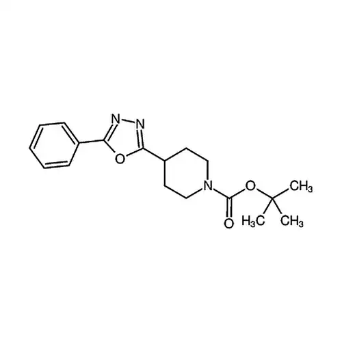 4-(5-フェニル-1，3，4-噁二唑-2-基)哌啶-1-ギ酸叔ブチルエステル