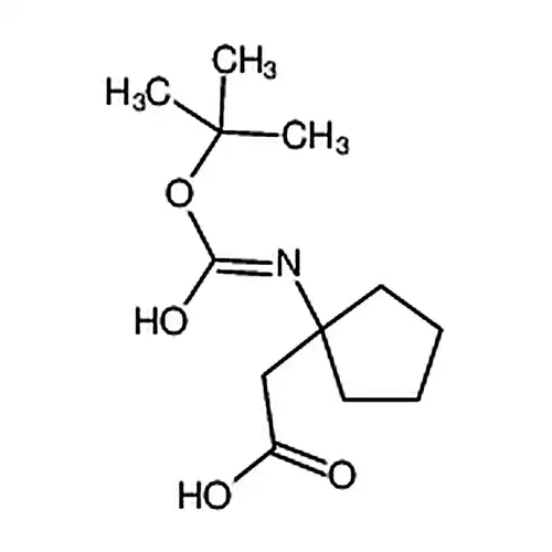 N-Boc-2-(1-амино环пентил基)уксусная кислота
