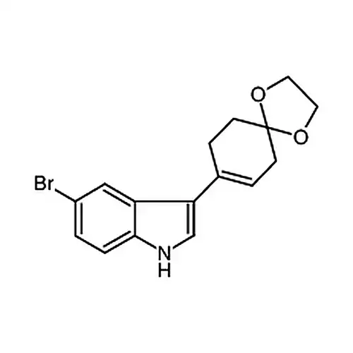 5-臭素-3-(1，4-二酸素螺[4.5]十-7-エン-8-基)-1H-インドール
