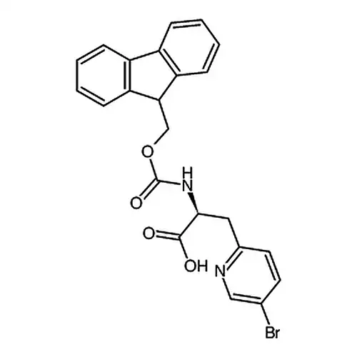 (S)-2-((((9H-芴-9-基)메틸산소基)羰基)아미노)-3-(5-브롬피리딘-2-基)프로피온산