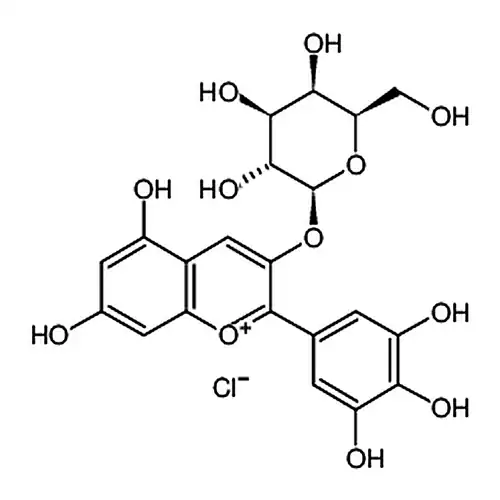 Delphinidin-3-O-galactoside chloride