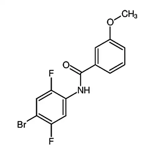 N-(4-브롬-2，5-二불소페닐)-3-메틸산소基벤조일아민