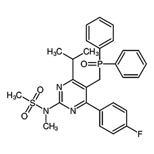 N-[5-(二フェニル膦酰メチル)-4-(4-フッ素フェニル)-6-イソプロピルピリミジン-2-基]-N-メチルメチル磺アミド