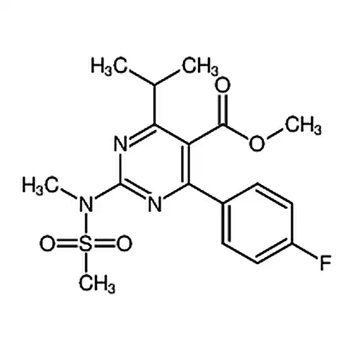 Methyl 4-(4-fluorophenyl)-6-isopropyl-2-[(N-methyl-N-methylsulfonyl)amino]pyrimidine-5-carboxylate