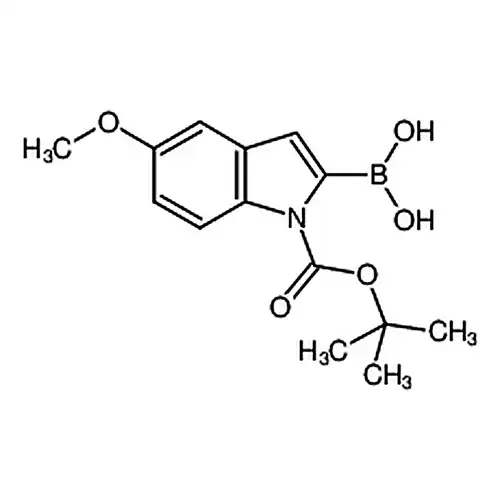 1-Boc-5-метилкислорода基индол-2-борная кислота