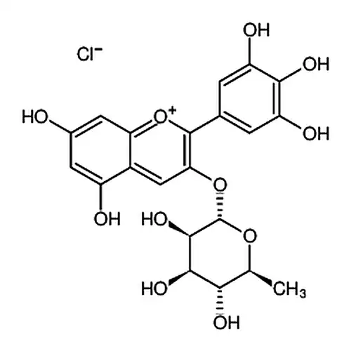 염화飞燕草素-3-O-鼠李糖苷