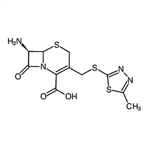 (6R,7R)-7-アミノ-3-(((5-メチル-1,3,4-噻二唑-2-基)硫黄基)メチル)-8-酸素代-5-硫黄杂-1-窒素杂双环[4.2.0]オクチル-2-エン-2-羧酸