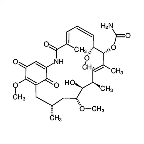 Geldanamycin from Streptomyces hygroscopicus