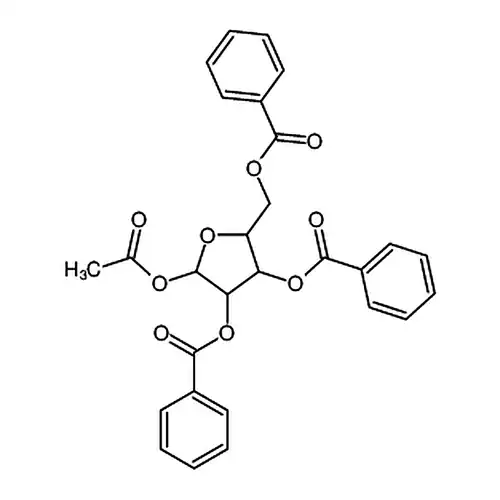 (2R,3S,4S,5S)-2-エチル酰酸素基-5-((ベンゾイル酸素基)メチル)テトラヒドロフラン-3,4-二基二ベンゼンギ酸エステル